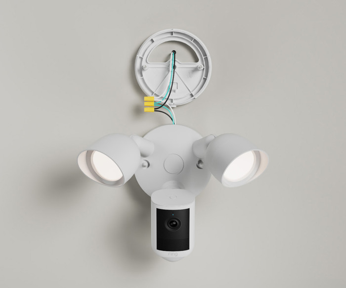 Ring Floodlight Camera 2e Generatie Wit visual leverancier