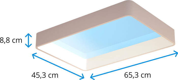 Philips Skylight Daglichtlamp Middelgroot voorkant