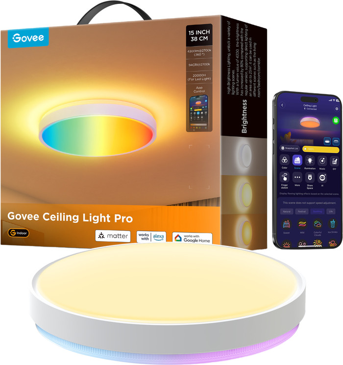 Govee Ceiling Light Pro 15 inch verpakking