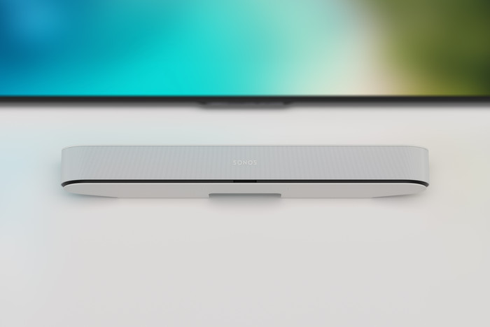 Sonos Beam Wallmount wit product in gebruik