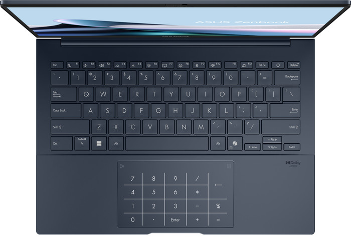 Asus Zenbook 14 UX3405CA-QLNA1W bovenkant