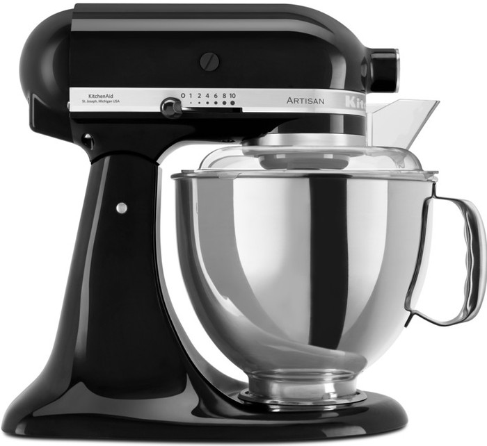 KitchenAid Artisan Mixer 5KSM175PS Onyx Black left side