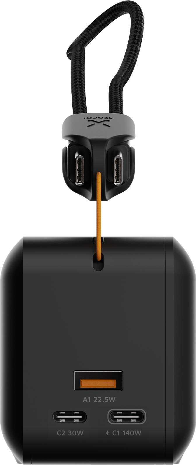 Xtorm NextGen 140W Powerbank 27.000mAh Zwart voorkant