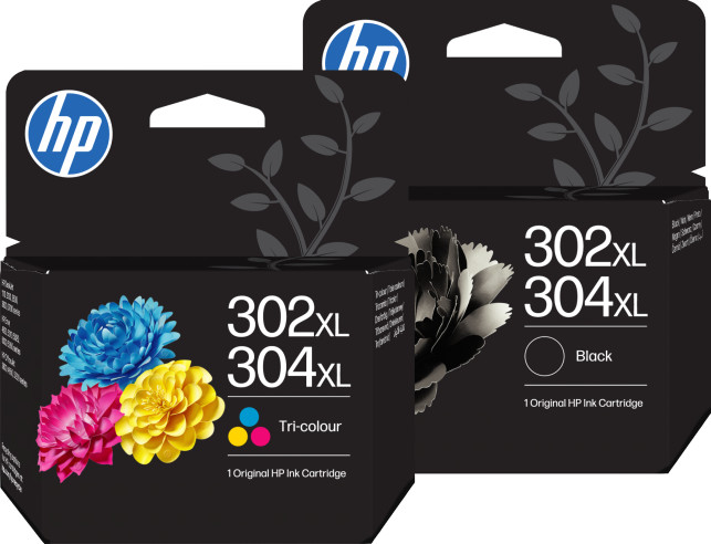 HP 302XL/304XL Cartridge Combo Pack Main Image