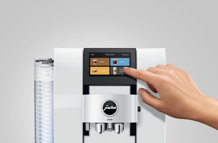 JURA Z10 Diamond White (EB) detail