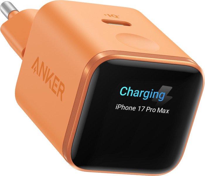 Anker Nano Oplader 45W Power Delivery Oranje Main Image