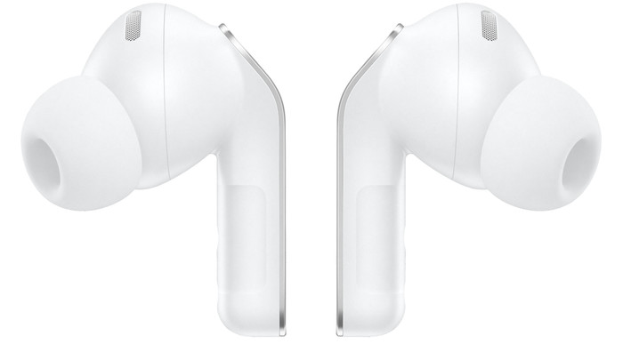 Samsung Galaxy Buds4 Pro Wit achterkant