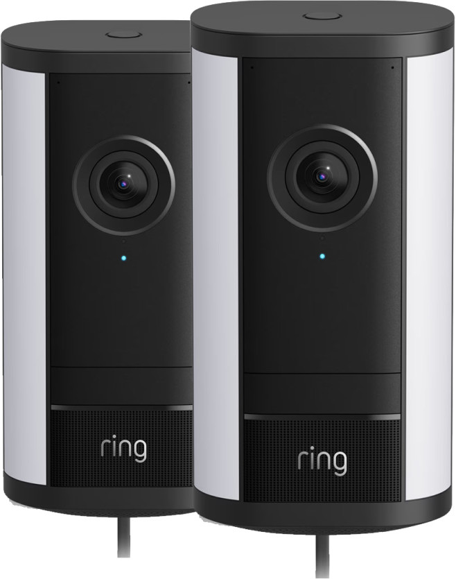 Ring Spotlight Camera Pro 2e Generatie Bedraad Zwart Duo Pack Main Image