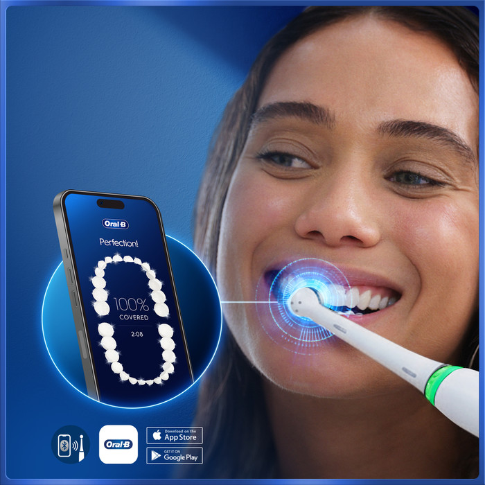 Oral-B iO 5N White product in gebruik