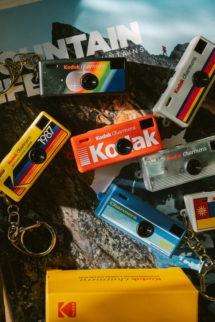 Kodak Charmera Keychain Digital Camera (Single Blind Box) product in gebruik