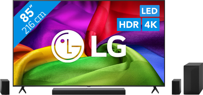 LG Led 85" NU800 (2026) + LG DS70TR Main Image