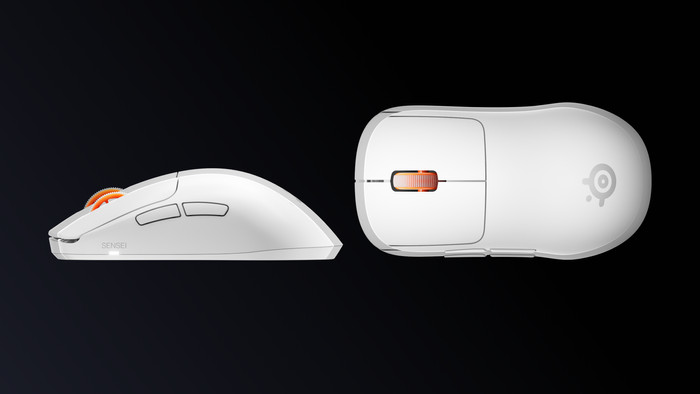 SteelSeries Sensei Pro WL Draadloze Gaming Muis Wit visual leverancier