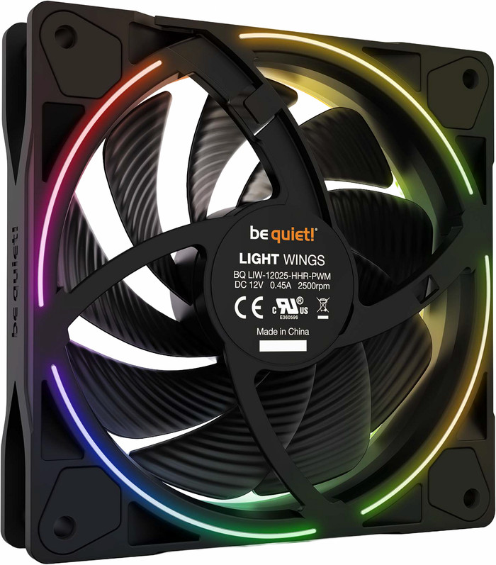 be quiet! LIGHT WINGS 120mm PWM achterkant