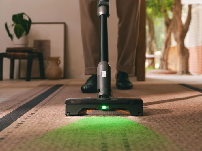 Roborock H60 Ultra product in gebruik