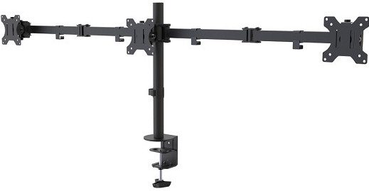 Neomounts FPMA-D550D3BLACK Monitorarm Zwart voorkant