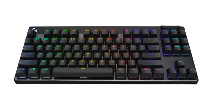 Logitech G PRO X TKL LIGHTSPEED Gaming Keyboard QWERTY Black front