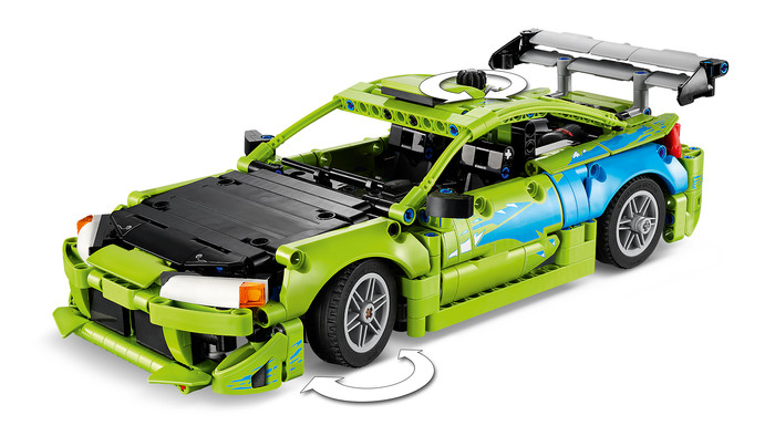 LEGO Technic Fast and Furious Mitsubishi Eclipse 42229 detail