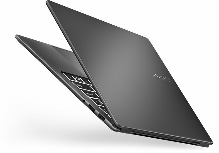 MSI Prestige 14 AI+ D3MG-047NL OLED QWERTY achterkant