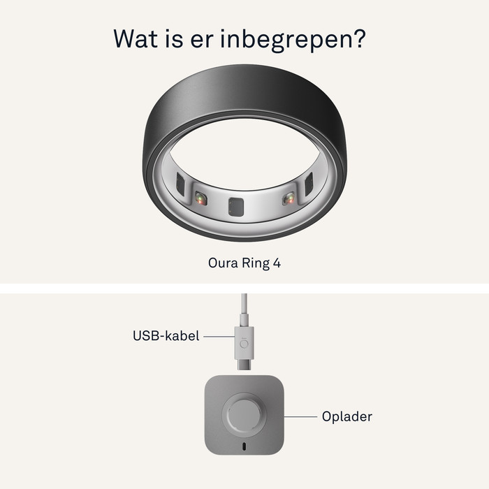 Oura Ring 4 Maat 10 Grijs visual leverancier