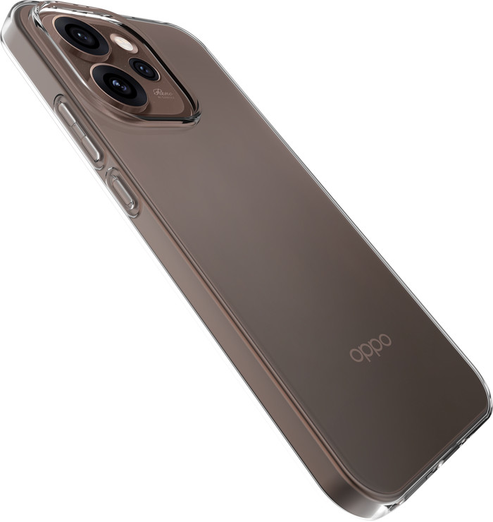 Just in Case Soft Design OPPO Reno15 Pro Back Cover Transparant onderkant