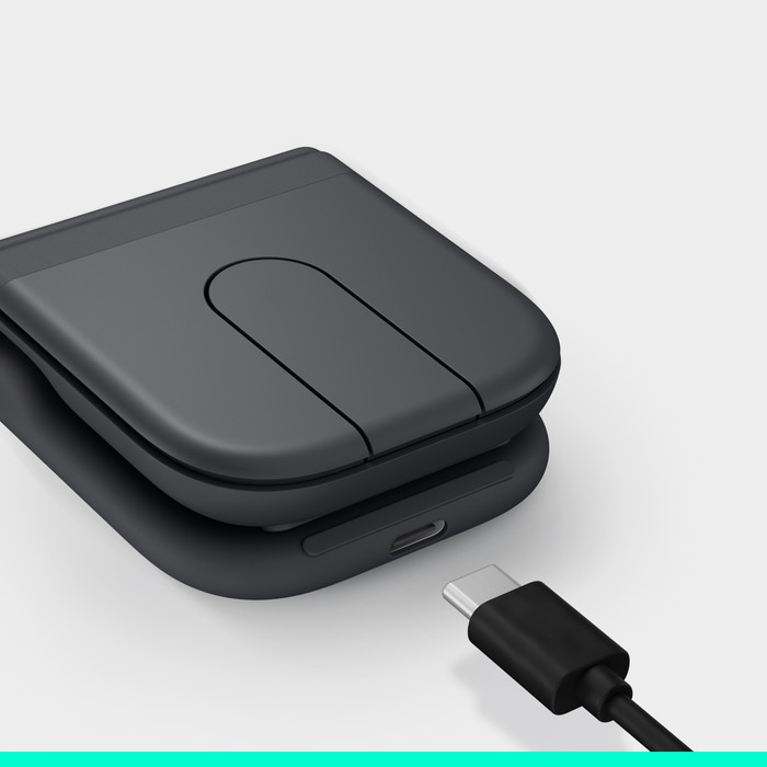 Logitech Mobi Fold Muis Grafiet visual leverancier