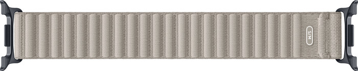 Samsung Galaxy Watch 9 Nylon Fabric Strap Taupe S/M back