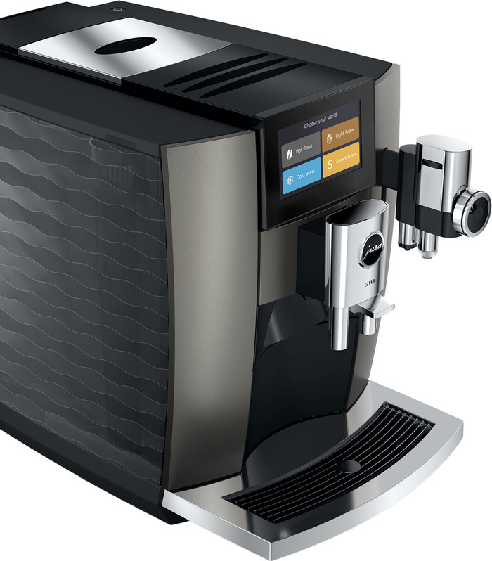 JURA S10 Dark Inox (EA) linkerkant