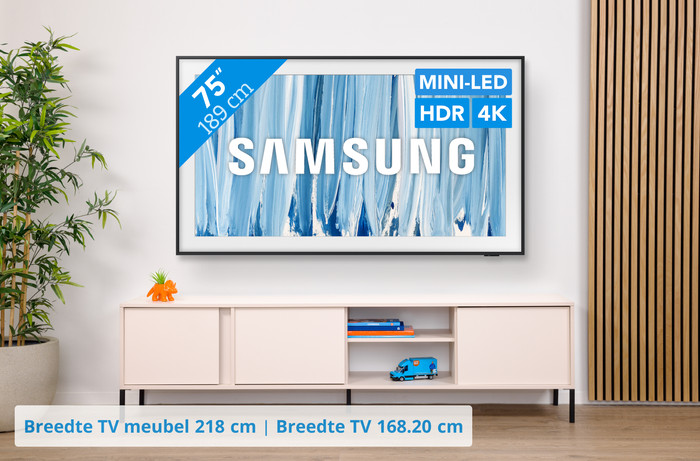 Samsung 75" The Frame Pro (2026) visual Coolblue 1