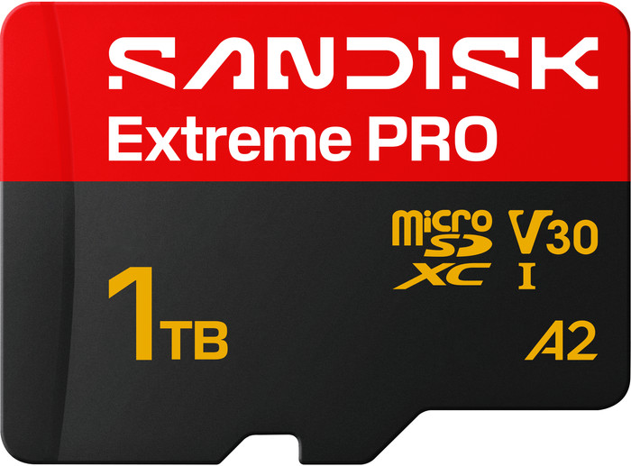 SANDISK Extreme PRO microSDXC 1TB 250MB/s voorkant