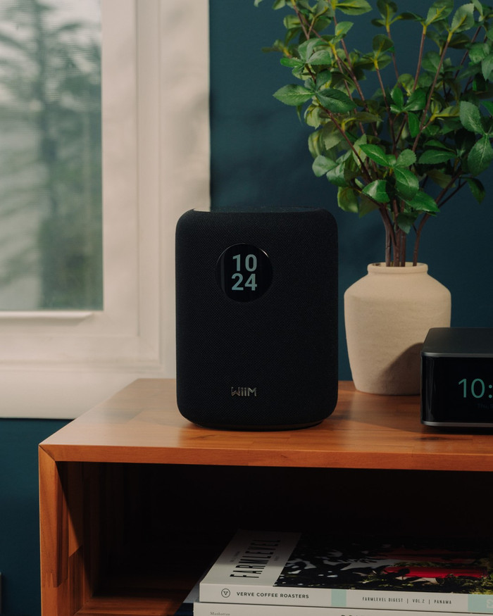 WiiM Sound Zwart product in gebruik