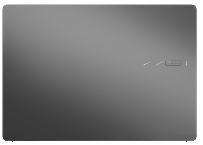 MSI Prestige 14 AI+ OLED D3MG-450NLN QWERTY achterkant