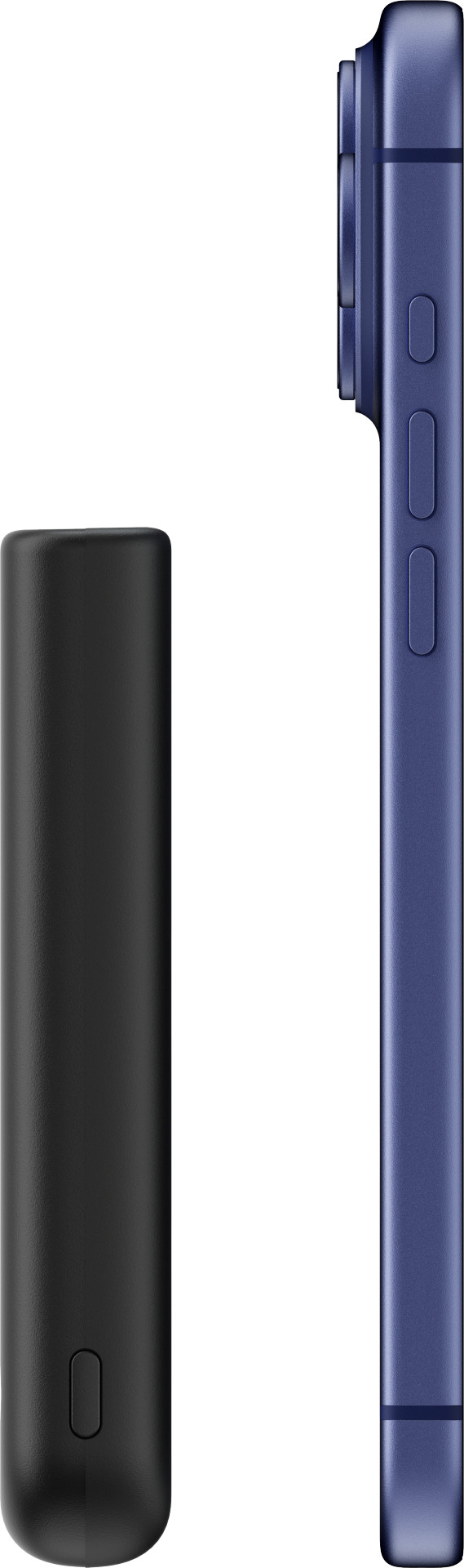 Belkin UltraCharge Pro Draadloze Powerbank met MagSafe 10.000 mAh met Snelladen Zwart product in gebruik