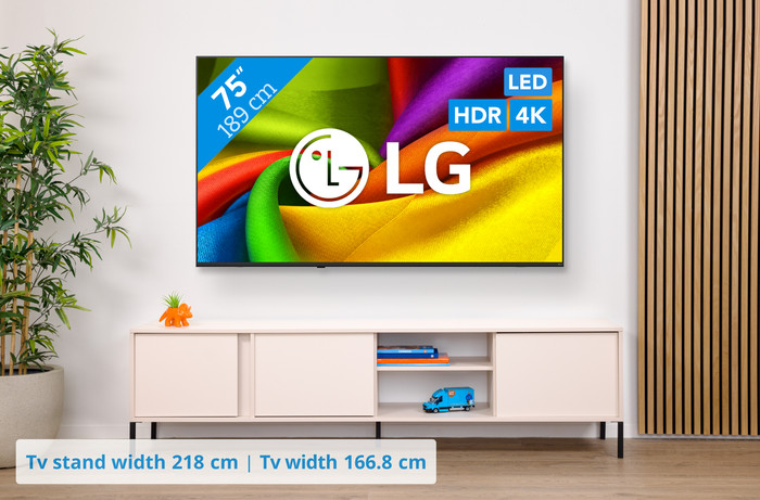 LG LED 75 inches NU8E (2026) visual Coolblue 1