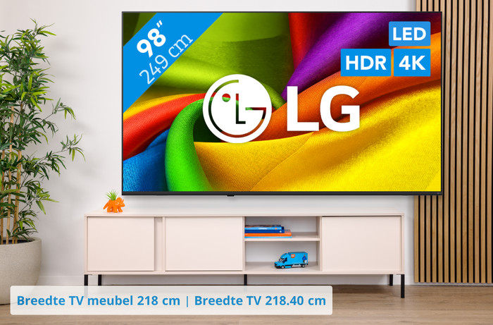 LG Led 98" NU900 (2026) visual Coolblue 1