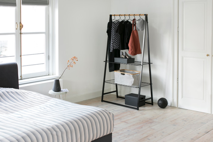 Brabantia Foldable Laundry Basket 40L - Gray product in use