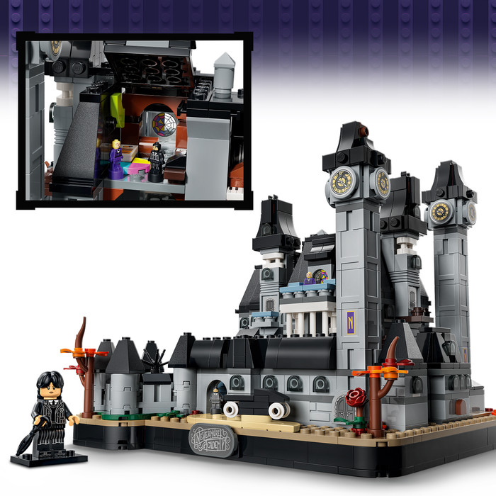 LEGO Wednesday Nimmermeer Academie 76788 detail