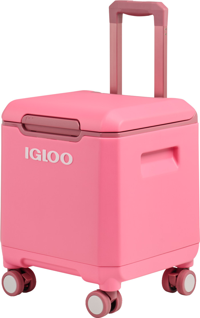 Igloo Tag Along Too Spinner 360 Pink front