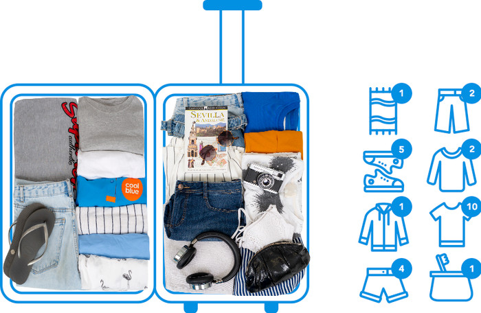 Samsonite Lite-Shock Spinner 69cm Duo Pack Petrol Blue energielabel