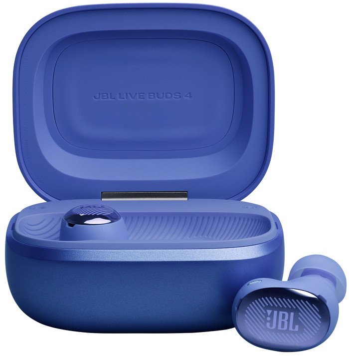 JBL Live Buds 4 Blauw voorkant