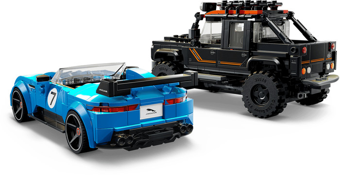 LEGO Speed Champions Jaguar Project 7 en Land Rover Defender 77264 visual leverancier
