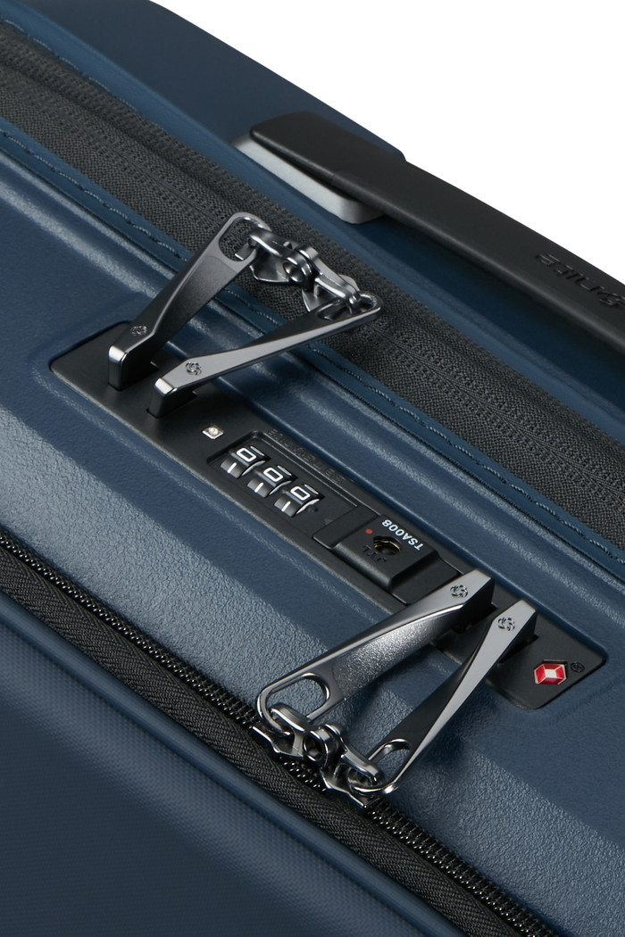Samsonite Intuo Spinner Easy Access Expandable 55cm Blue detail