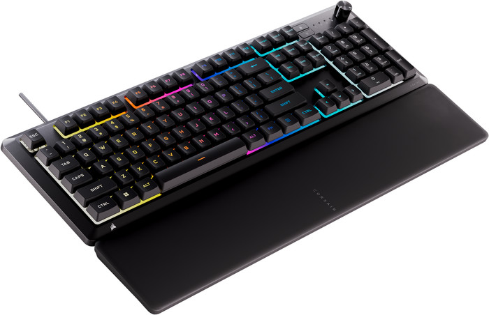 Corsair SKIFF 100 RGB Gaming Toetsenbord Qwerty linkerkant