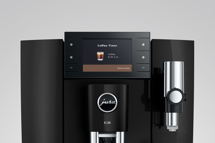 JURA E8 Piano Black (ED) detail