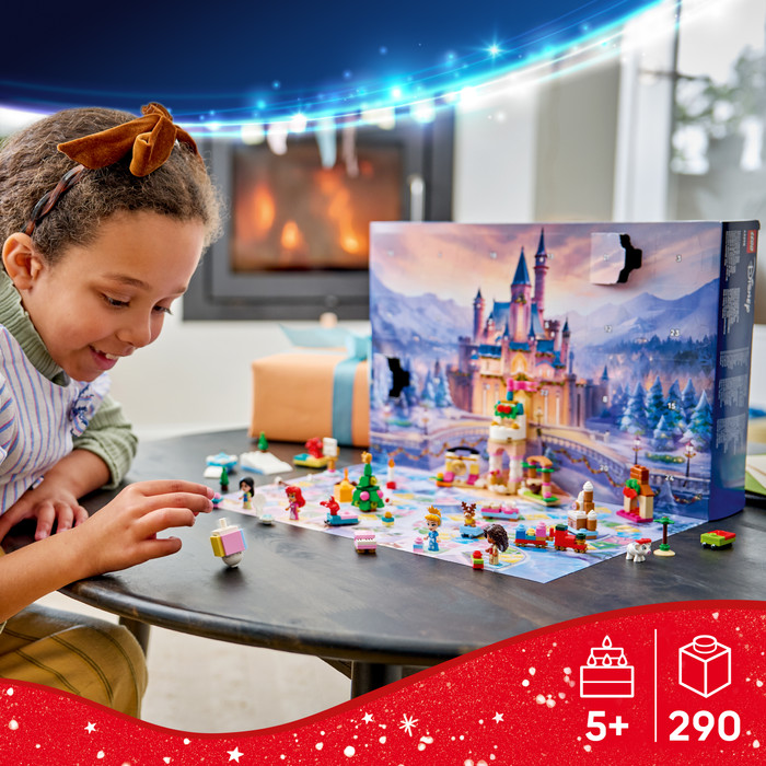 LEGO Disney Adventskalender 2026 43298 product in gebruik
