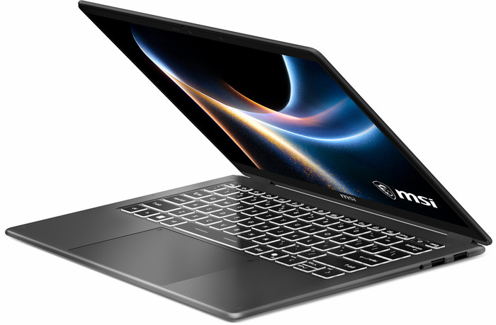 MSI Prestige 14 Flip AI+ D3MTG-049NL OLED QWERTY rechterkant