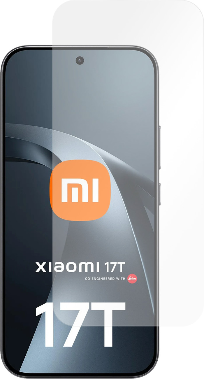 Just In Case Tempered Glass Xiaomi 17T Screenprotector Main Image