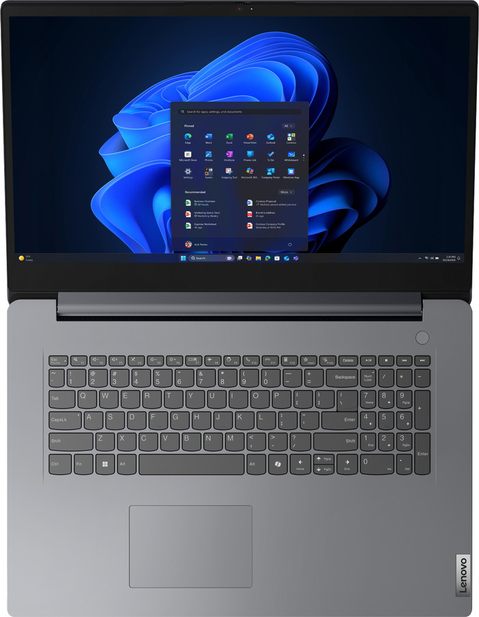Lenovo V17 G7 IWC - 83VG0032MH QWERTY top