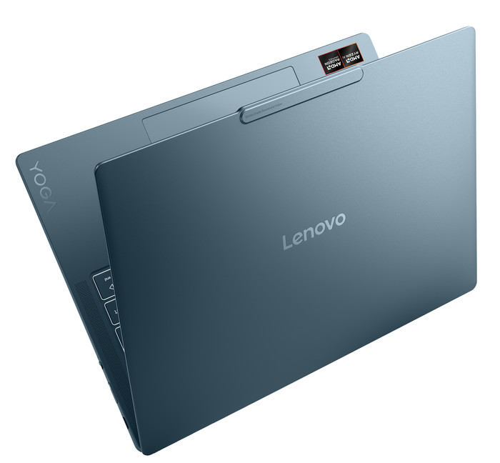 Lenovo Yoga Slim 7 OLED Copilot+ PC 14AGP11 83QS007GMH bovenkant