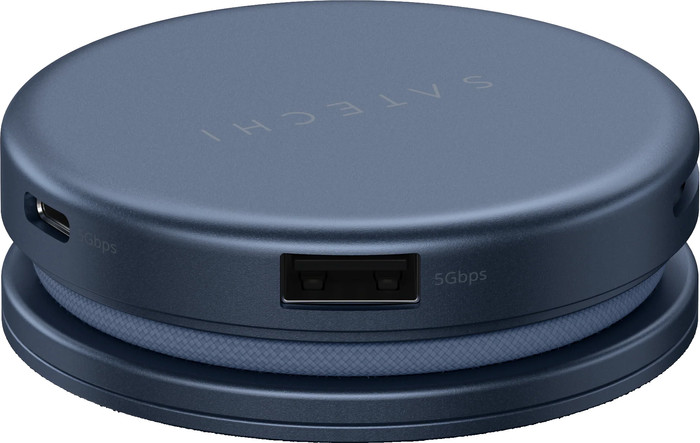 Satechi 5-in-1 OntheGo Multiport Indigo rechterkant