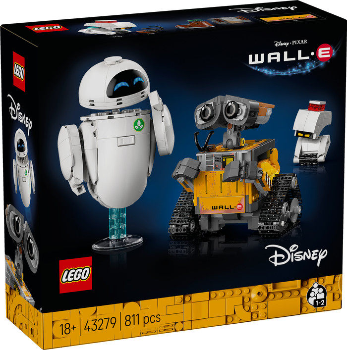 LEGO Disney WALL-E and EVE 43279 packaging